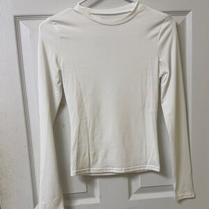 Amazon Women's Cream Long Sleeve Top